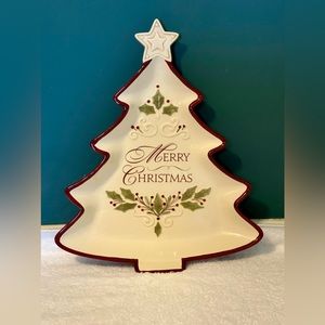 Grasslands Road “Merry Christmas” Platter - Perfect condition - Hard to find.
